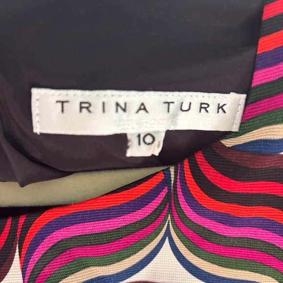 Fun Trina Turk multi-colored party dress - Picture 3 of 9